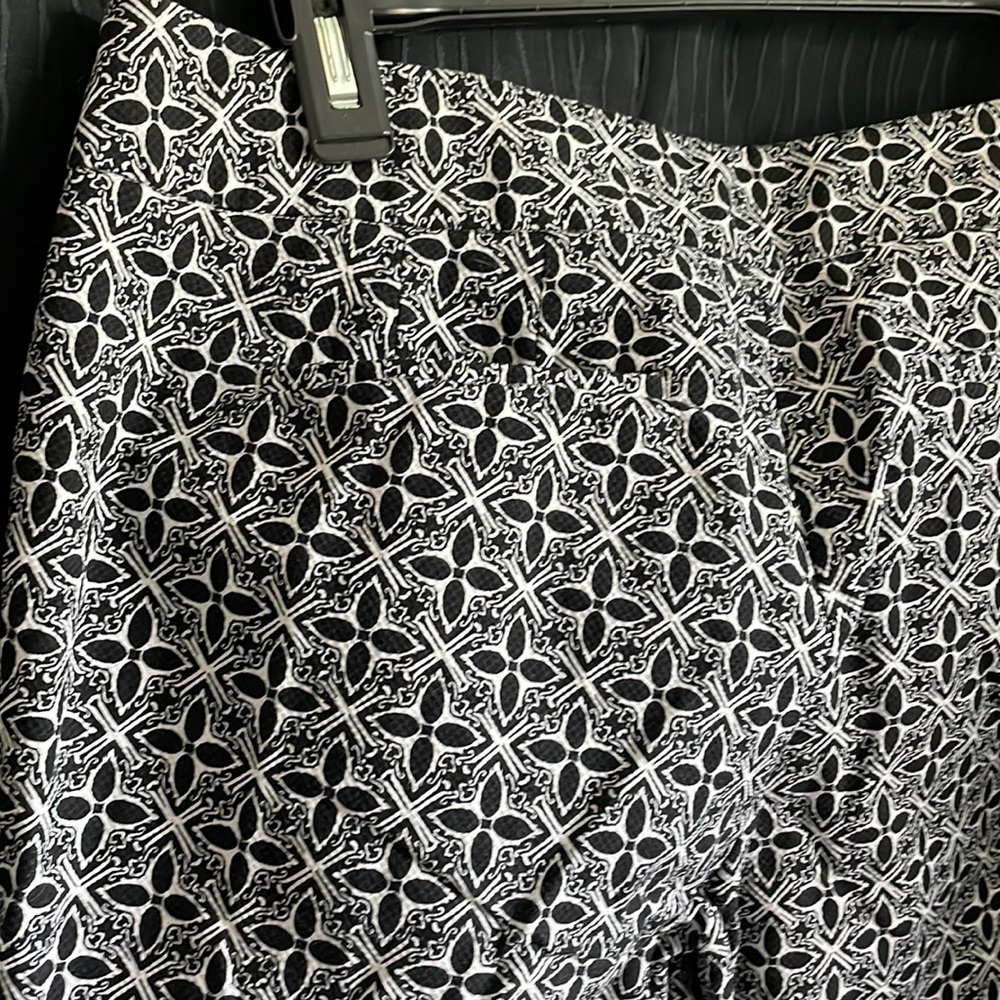 Black And White Pattern Textured Talbots Hampshir… - image 6